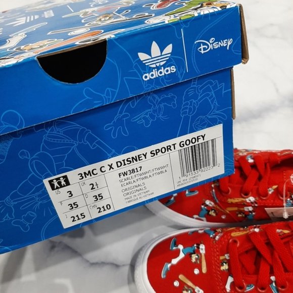 Adidas 3MC x Disney Sport Goofy Unisex Kids Shoes - Picture 6 of 6